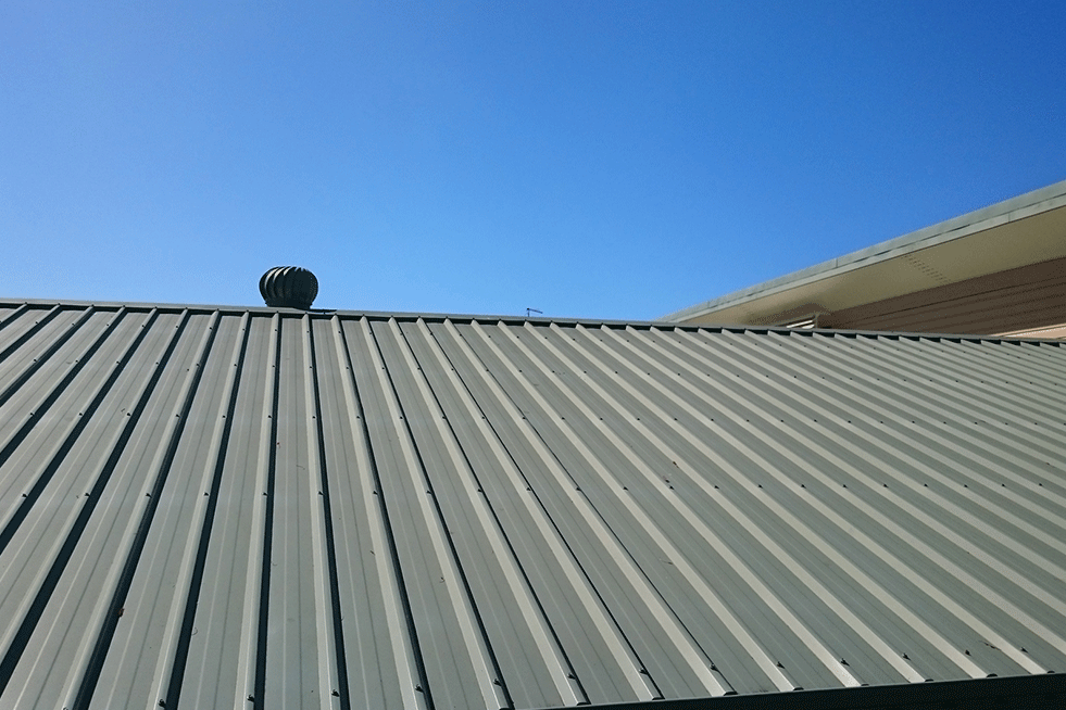 metal roof