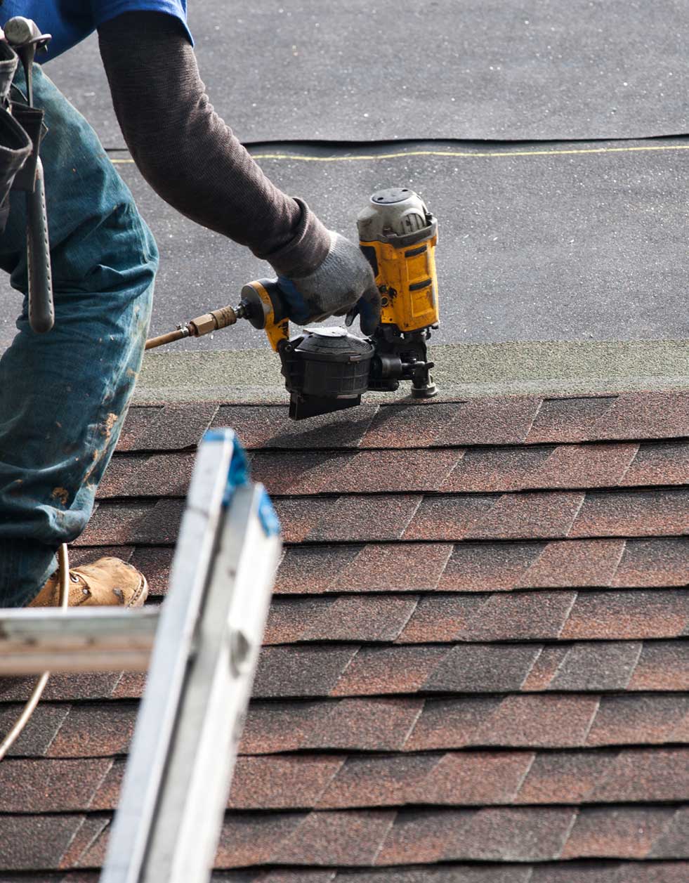 installing shingle